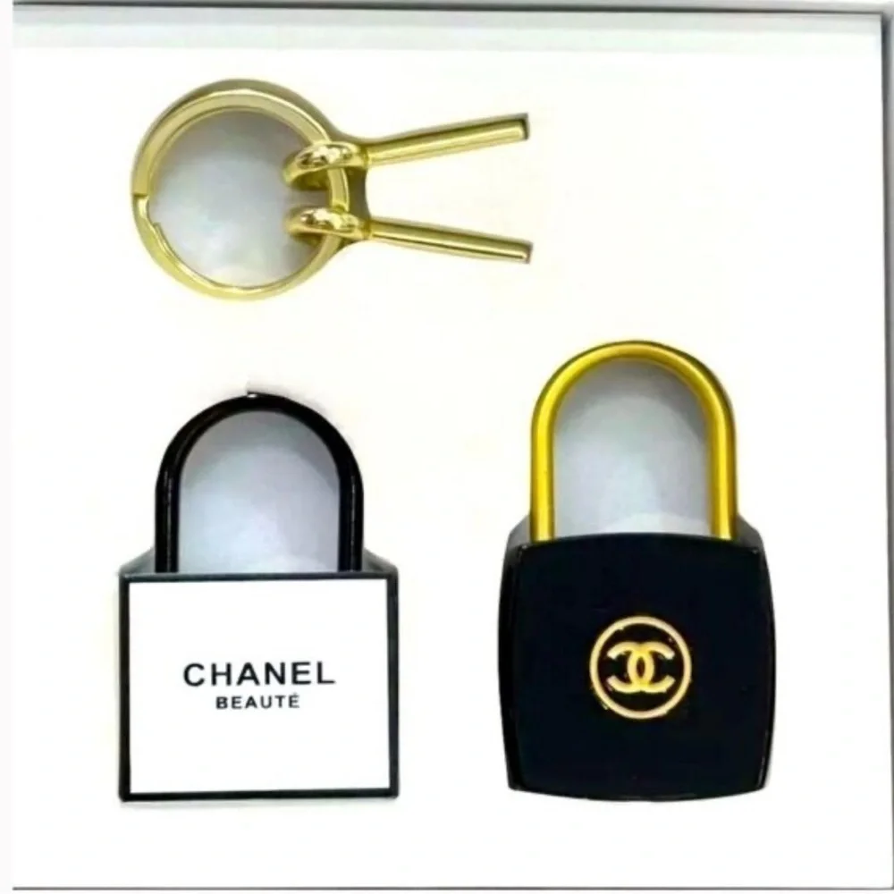 CHANEL NIB Lock and Key Box Set